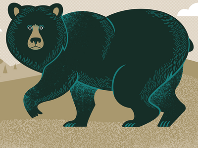 Bear with me... bear illustration tennessee