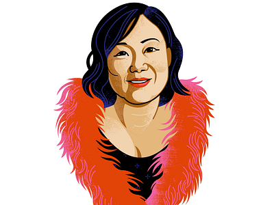 And Margaret Cho! celebrity illustration portrait