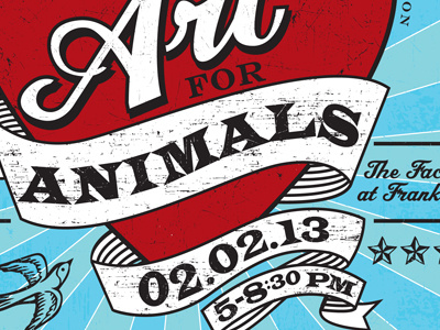 Art For Animals 2012 poster