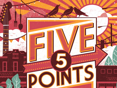 Five Points Poster