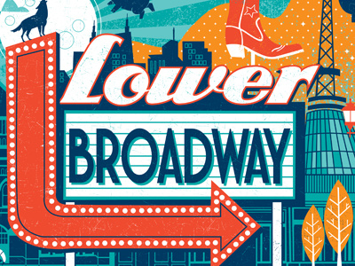 Lower Broadway Poster