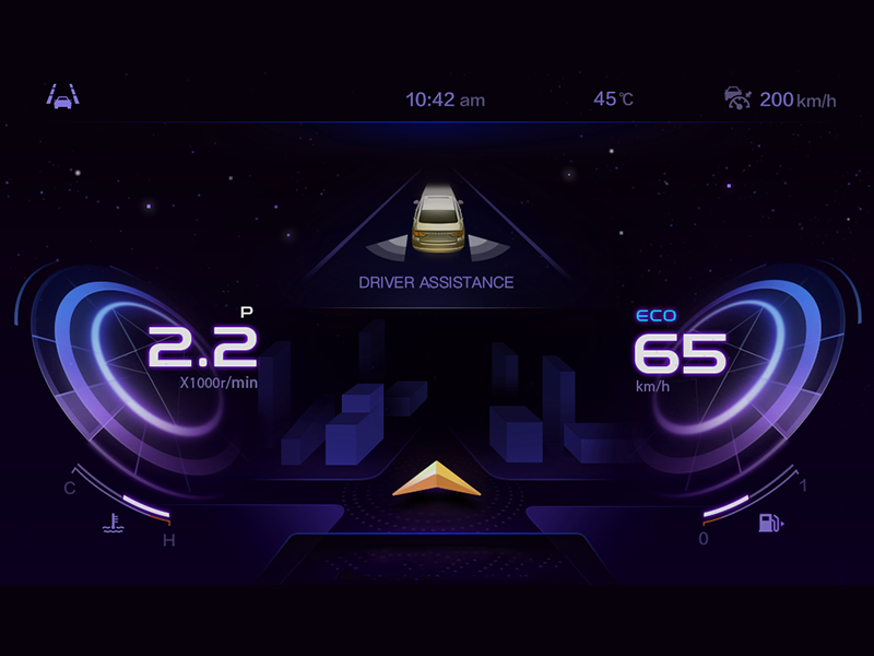Car HMI By OTT Design On Dribbble