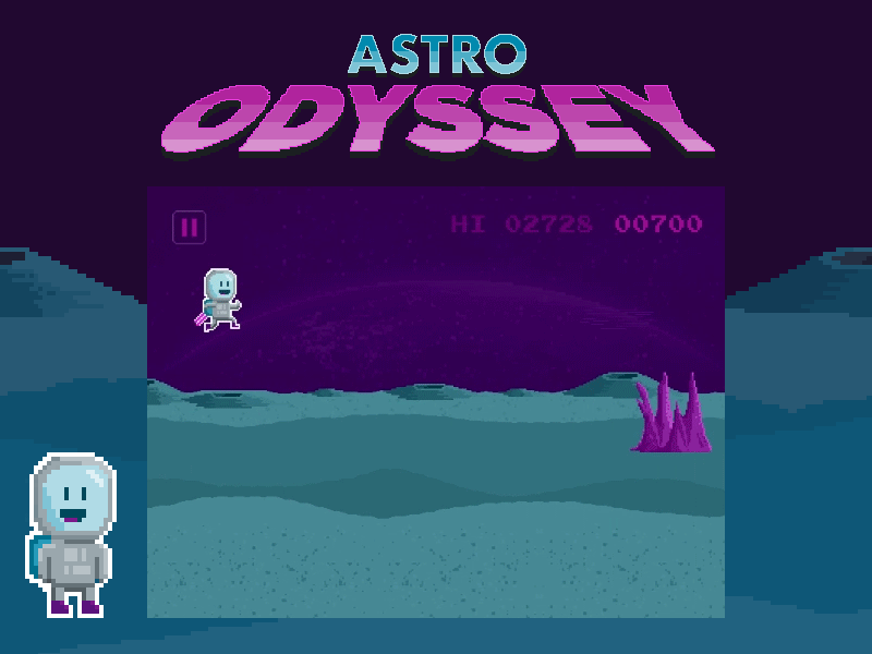 Astro Odyssey - Motorola Razr Game