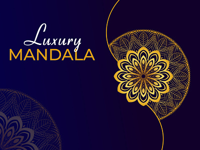 Luxury Mandala Design Template