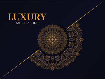 Modern Colorful Luxury Mandala Design