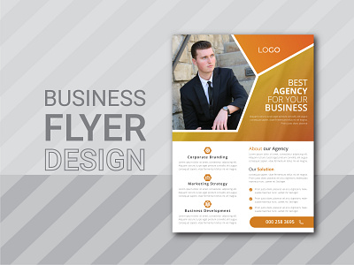 Modern Business Flyer Template Design 3d background design branding brochure design business card email signature facebook cover flyer design food design graphic design logo luxury fluid luxury mandala ornament pattern design post design roll up banner social media post design stationery web banner design