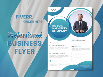 Modern Business Flyer Template Design