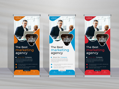 Business Roll-Up Banner Design