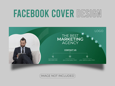 Facebook cover banner template