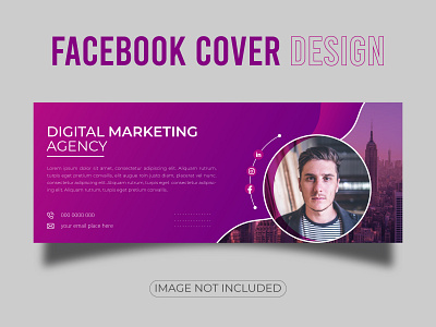 Facebook cover banner template