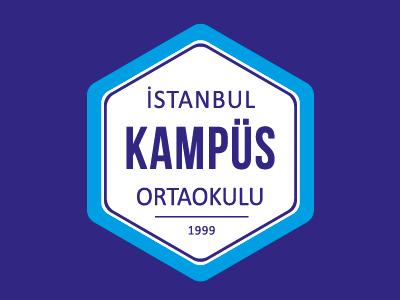 Istanbul Kampus Ortaokulu honeycomb istanbul logotype school logo