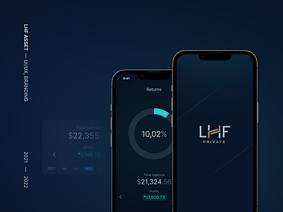 LHF Asset app design figma finance interface mobile ui uidesign ux