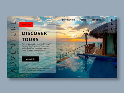 Tour Discovery Landing Page