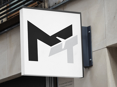 Logo "MT" app branding design graphic design illustration logo typography ui ux vector