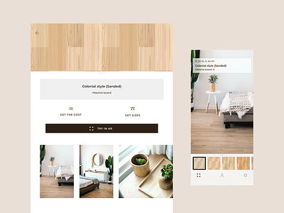 The Augmented Reality Floor Visualiser App app app design design ecommerce interior design ios ipad live typing luxury shop ui ux