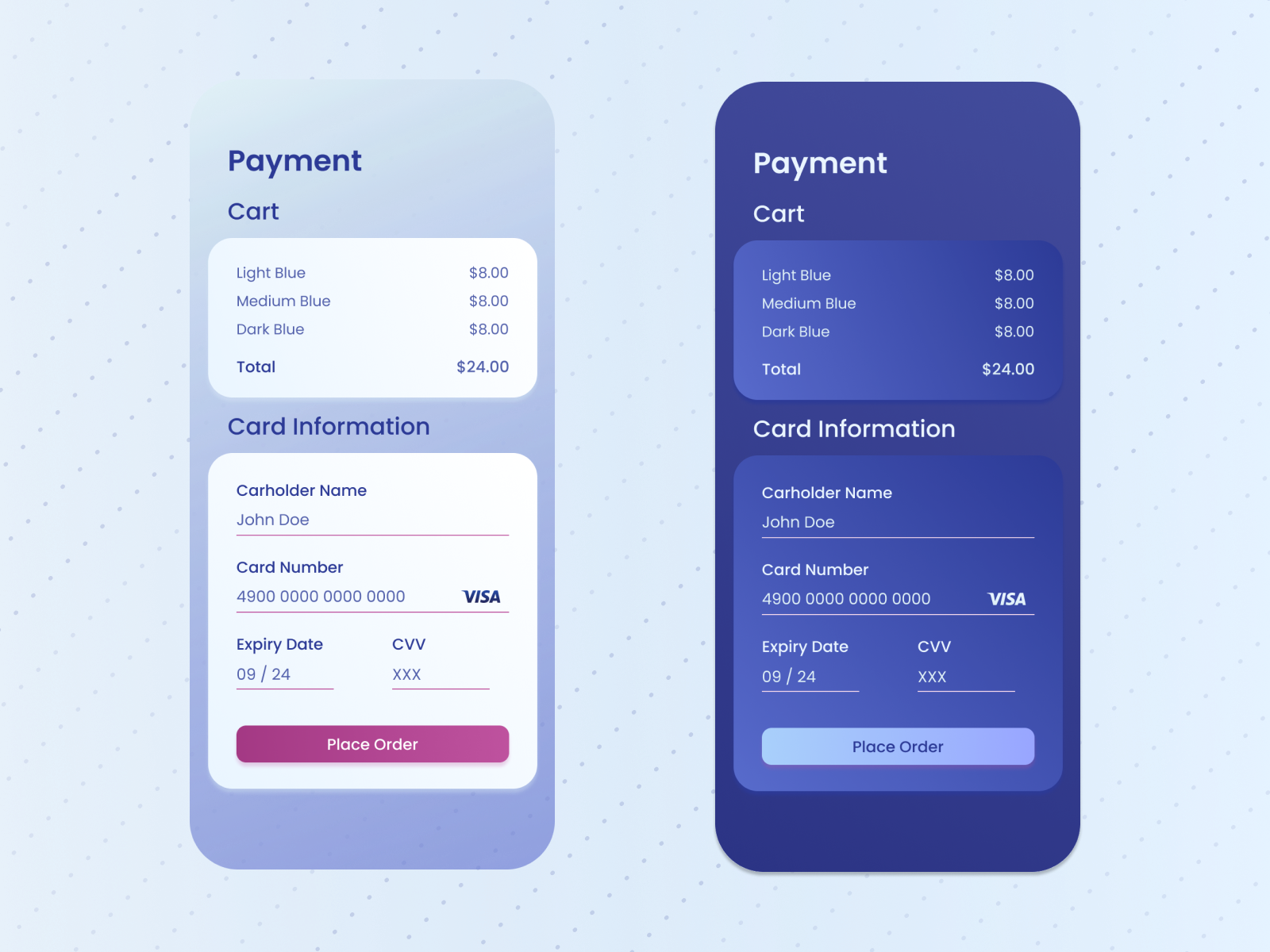 Daily UI :: 002 by Reem Ahmed on Dribbble
