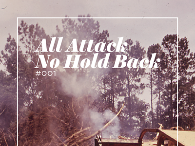 All Attack, No Hold Back aanhb cover magazine print