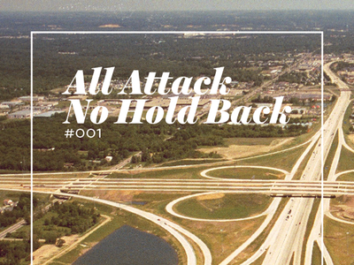 All Attack, No Hold Back print cover magazine aanhb