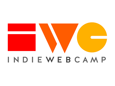 Indie Web Camp Logomark - three color