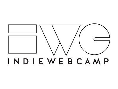 Indie Web Camp Logomark - outlines