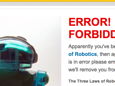 403 Error Page