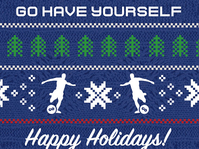 Ugly Sweater Postcard