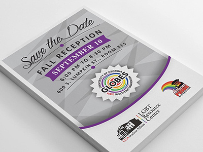 LGBTQ Event Invitation graphic design invitation lgbtq print