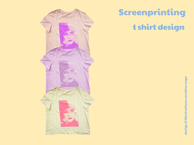 Screenprinting creative design graphic design illustration layout screenprinting