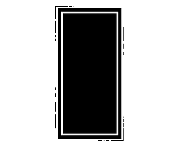 BLACK & WHITE RECTANGLE DESIGN