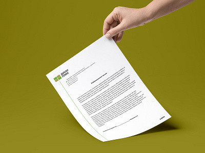 letterhead agency blank branding company design letterhead