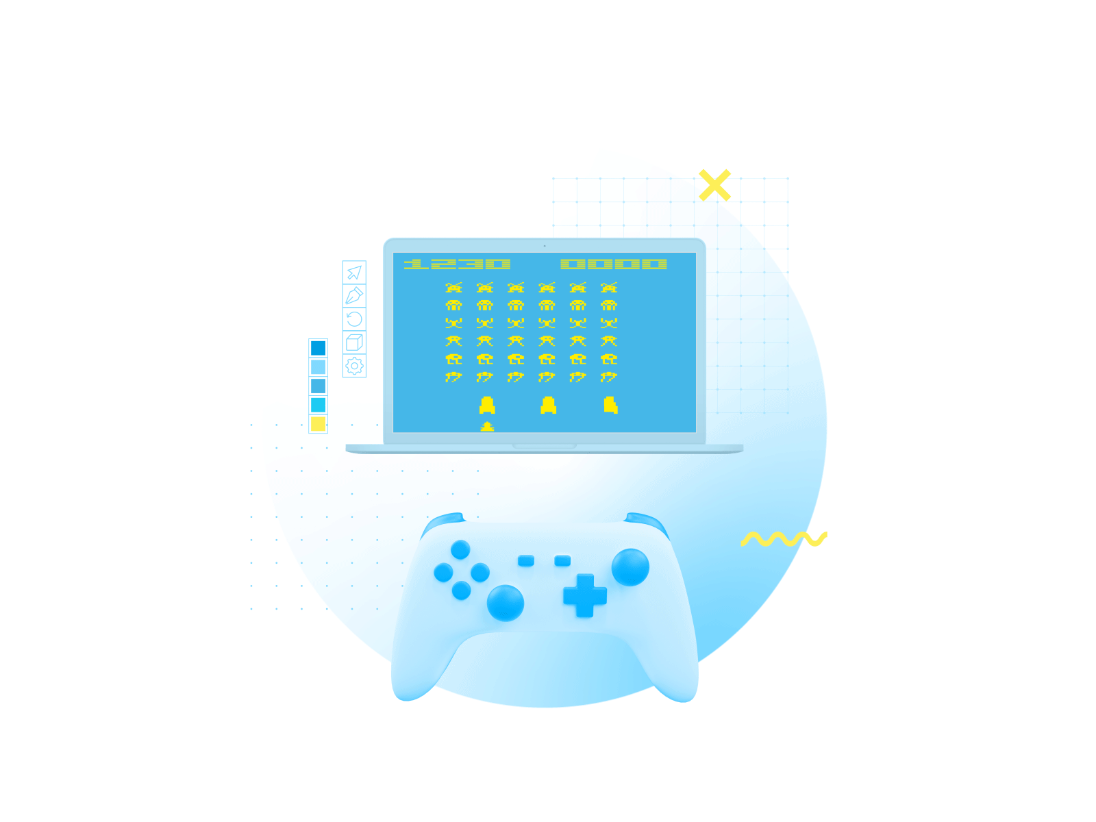 Game Development after effects animation gif illustration