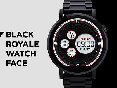 Black Royale Watch Face