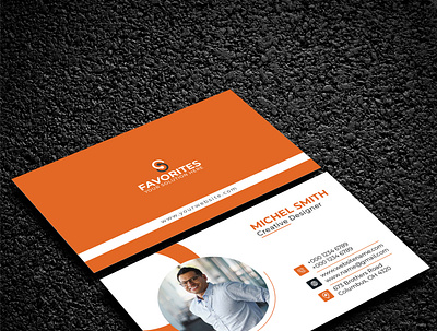 Business card design branding business card design design graphic design logo vector