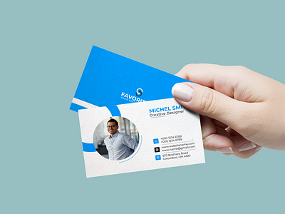 Modern professional Business card design