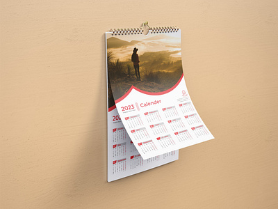 Calendar 2023 new design wall calendar branding business card design design graphic design illustration logo typography ui ux vector