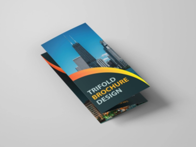 Business Trifold Brochure design