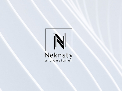 logo for an art designer Neknsty