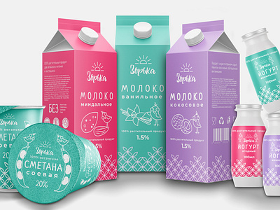 packaging design of dairy products