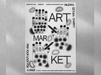 Art Market poster design ai design design graphic design illustration poster design vector