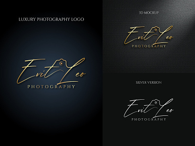 Luxury Photography Logo.