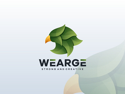 Eagle animal branding creative designs eagle gradient graphic design illustration logo logo falcon logoinspiration mascot modern technology vector