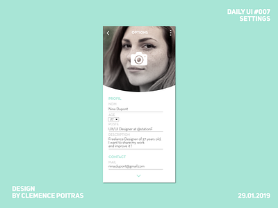 Daily UI #007 app challenge da daily 100 challenge daily ui daily ui 007 design ui