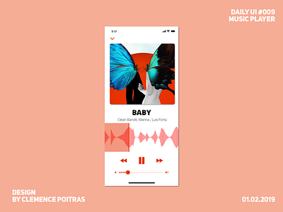 Daily UI #009 app challenge daily 100 challenge daily ui daily ui 009 design music ui