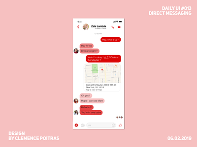 Daily UI #013 app challenge da daily 100 challenge daily ui daily ui 013 design messenger bag ui