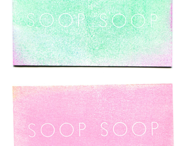soop soop cards branding cards hand made stamp stationery