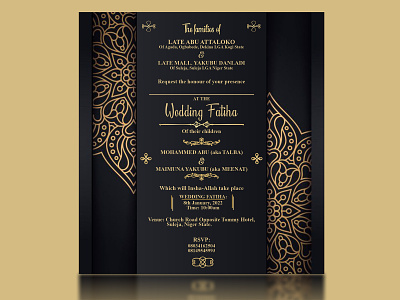 Invitation Card business design graphic design invitation invite card