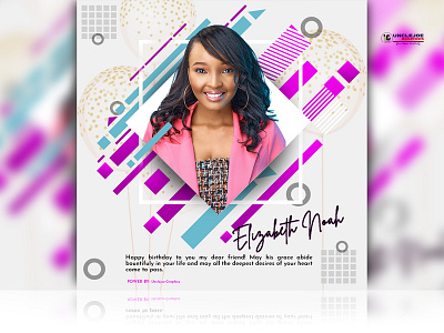 Birthday Flyer Design for social media post birthday birthday flyer design flyer flyers graphic design