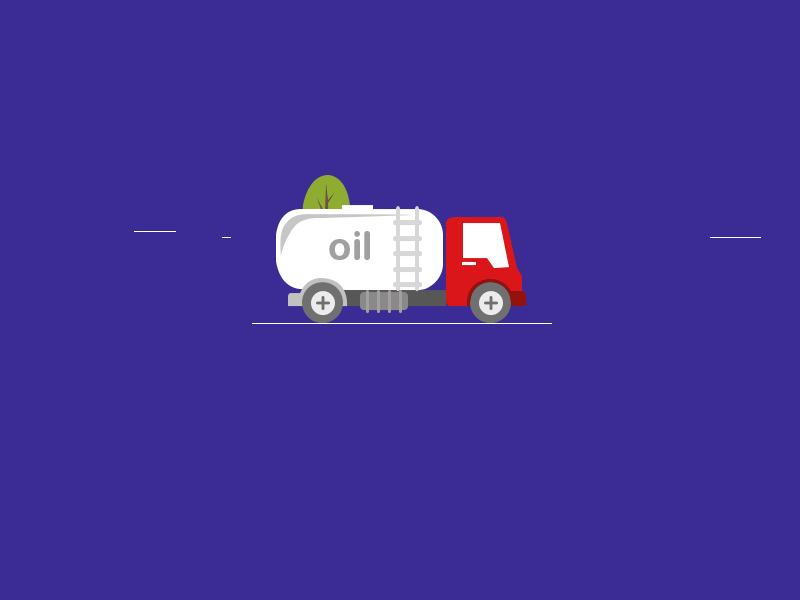 Oil Truck Animation android app animation app development gif illustration software development truck ui ux