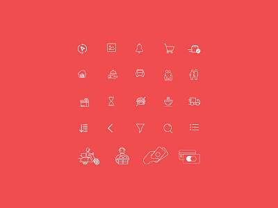 Icon Pack - Food Ordering App