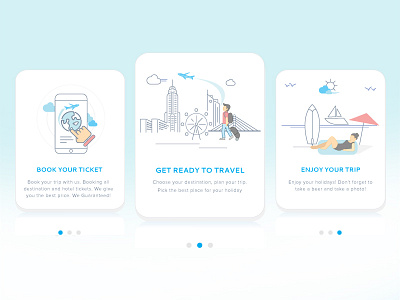 App Onboarding - Travel & Trip Booking